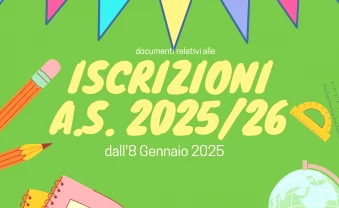 iscrizioni anno scolastico 2025 2026